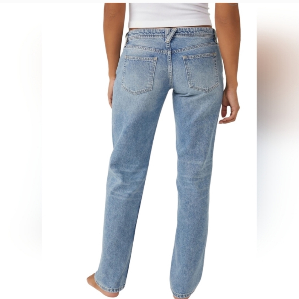 Free People Mid High Rise BF Jeans 31L(IMO 30L)